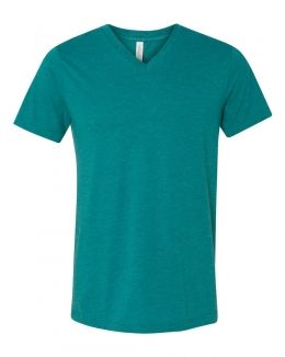 BELLA + CANVAS-Unisex Triblend V-Neck Short Sleeve Tee-3415